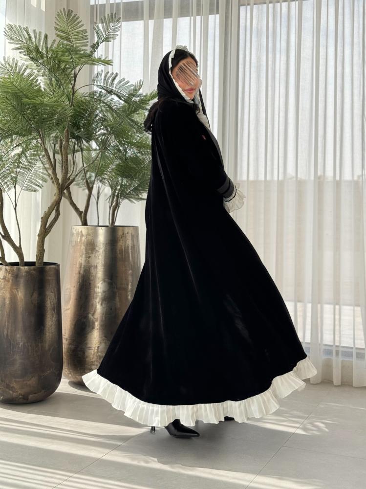 عباية D83 - ابيض