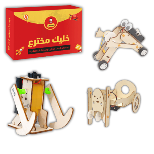 روبوتات تقليد المشي - مشاريع مدرسية ألعاب STEM تعل...