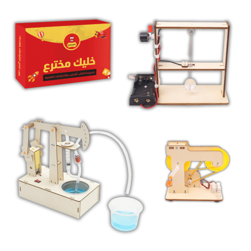 تجربة مستشعرات ومولدات - مشاريع مدرسية ألعاب STEM...