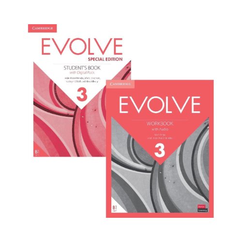 كتاب انجليزي ايفولف EVOLVE 3 مع الكود