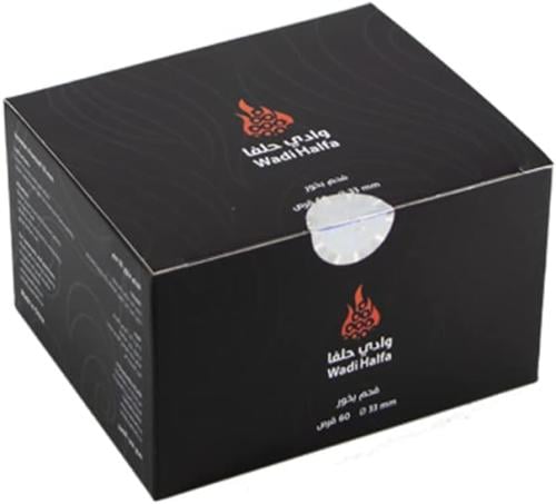 فحم بخور مايكرو ( وادي حلفا ) 60 قرص 33mm