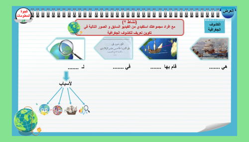 7) الكشوف الجغرافية