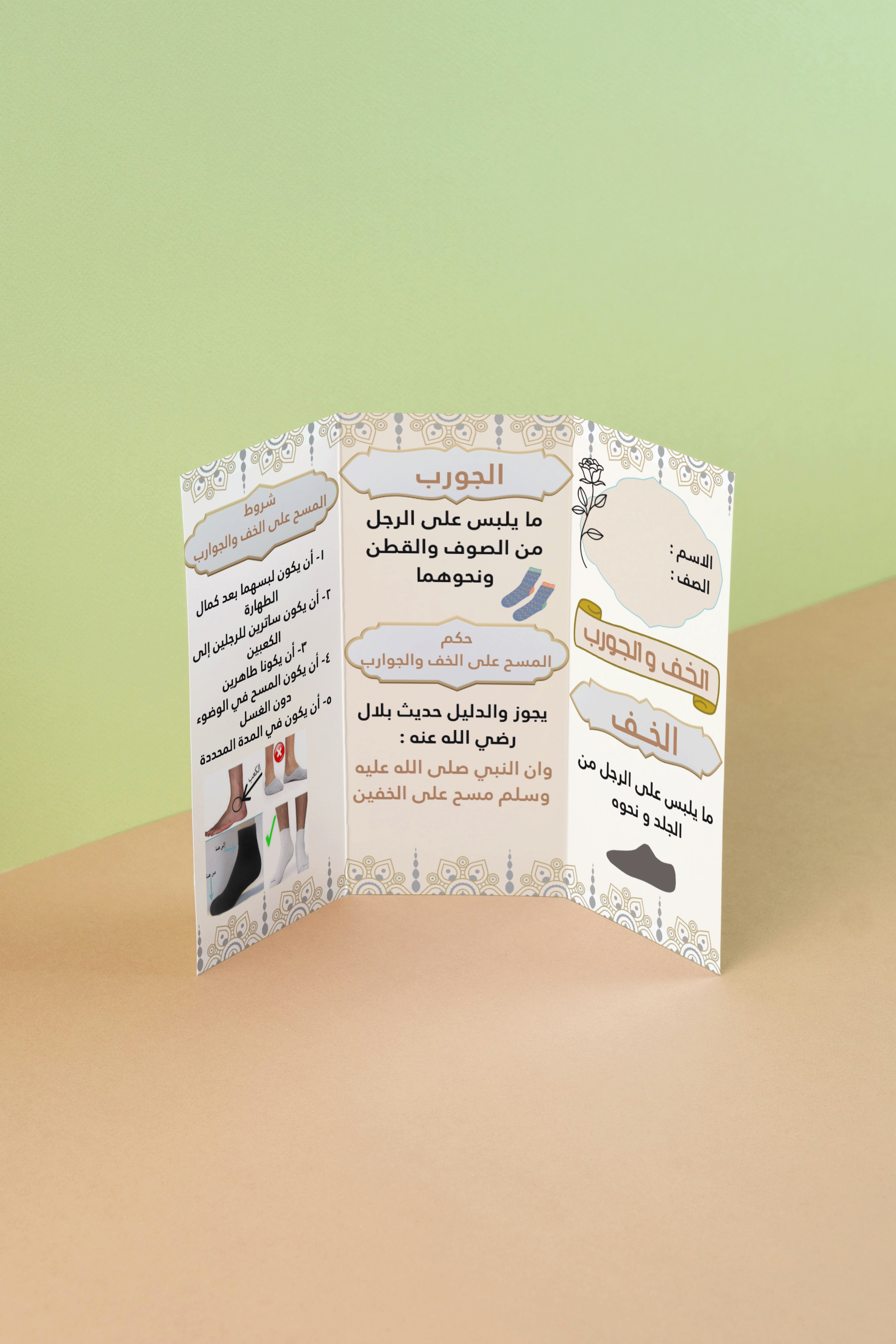 مطوية الخف و الجورب | رابع ابتدائي | دراسات إسلامي...