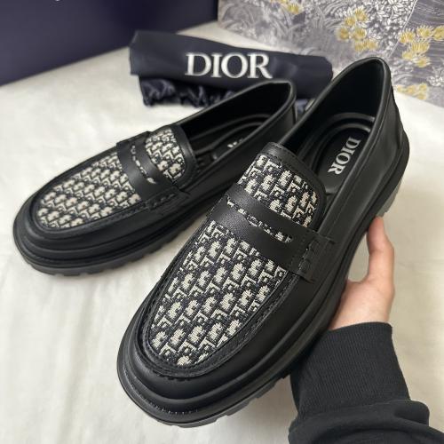 حذاء Dior اسود ملكي (رسمي)