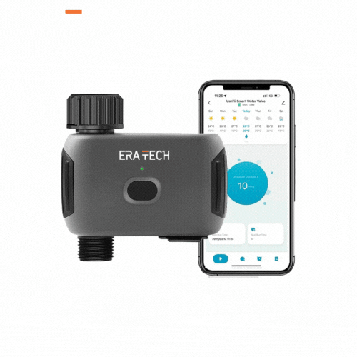 تحكم صمام ري من ايراتيك  مع مؤقت للرشاشات والري