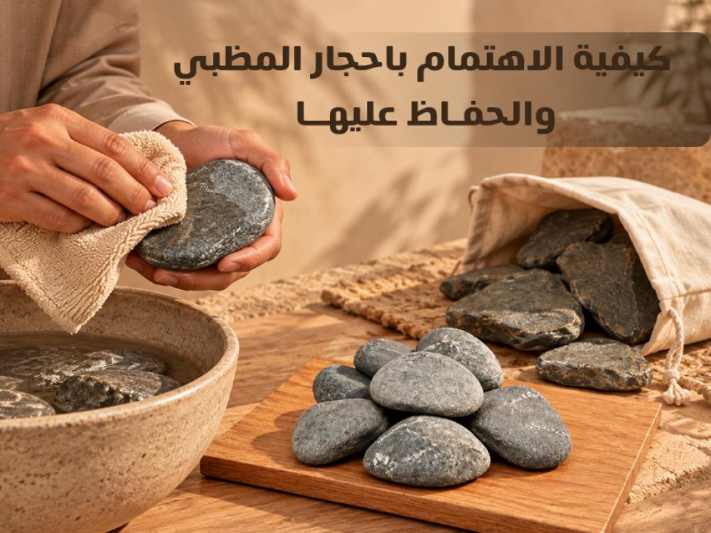 الاهتمام بأحجار المظبي