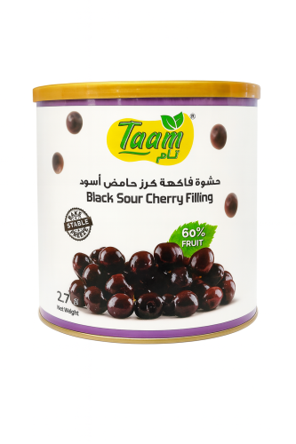 قطع تام بالكرز الحامض الاسود 60%