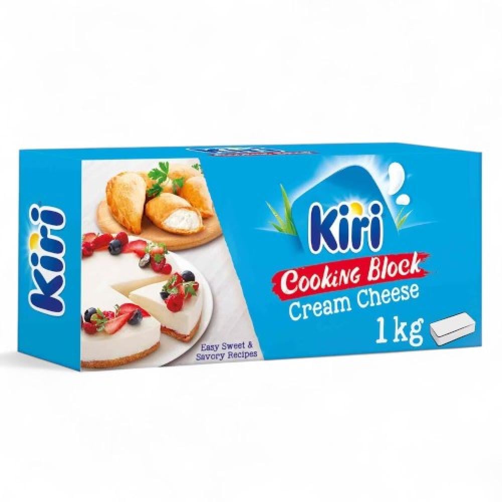 جبن كريمي كيري 1 كجم Kiri Cooking Block Cream Cheese