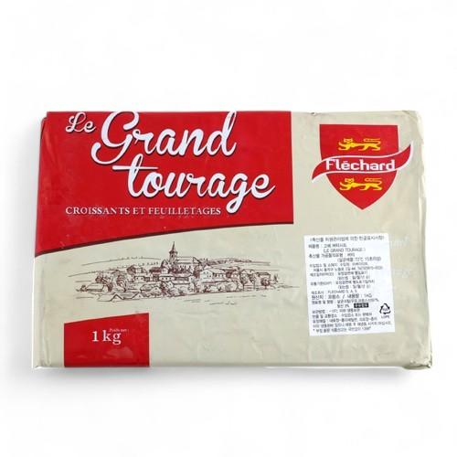 زبدة فرنسية لي جراند لأجل الكروسان