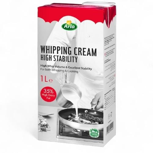 كريمة خفق هاي إستابلتي 35٪ من آرلا برو، ١ لتر