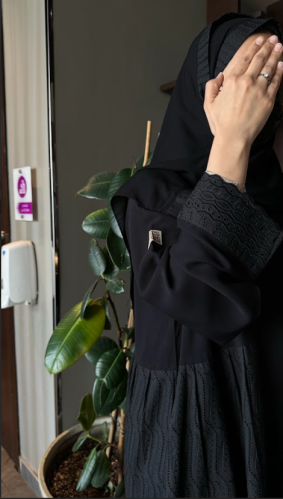 عباية قماش روكامة و قماش سادة 00.2