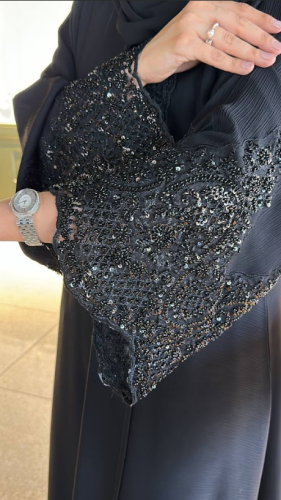 عباية بأكمام مطرزة 05