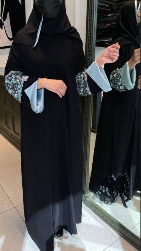 عباية كم شفاف 000111