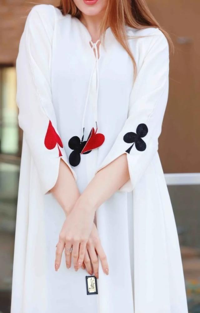 التطريز على العبايات سر أناقة عبايات رانيا ديزاين