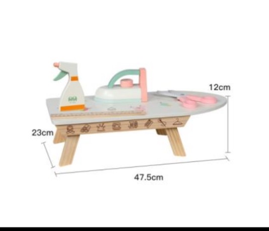 محاكاة كوي الملابس الخشبية