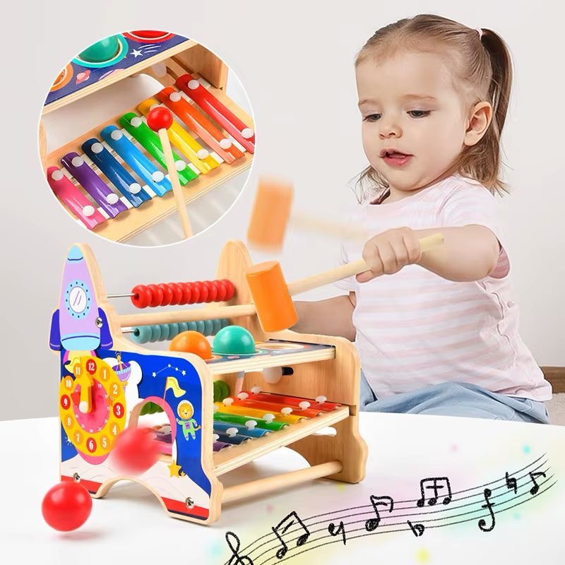 طاولة نشاط خشبية