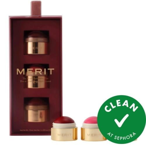 Merit the mini flush blush trio