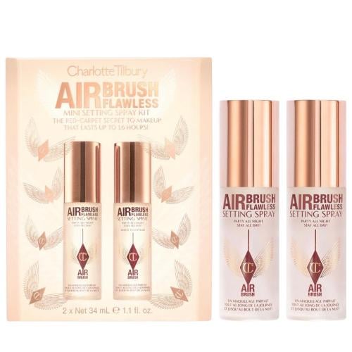 CHARLOTTE TILBURY Mini Airbrush Flawless Setting Spray Duo Gift
