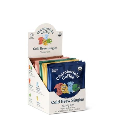 فوريchamberlain coffee organic chamberlain coffee variety cold brew singles