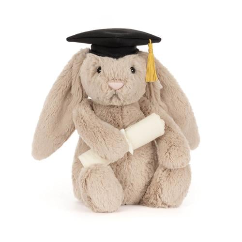Jellycat Bashful Bunny Graduation Outfit فوري