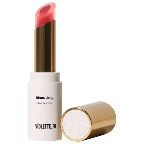 VIOLETTE FR  BISOU JELLY Sheer Shine Hydrating Lipstick