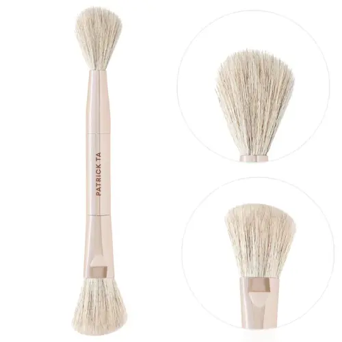 PATRICK TA  Dual Ended Transition Blush Brush