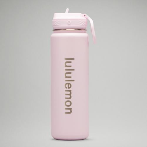 18oz Lululemon bottle-pink glow