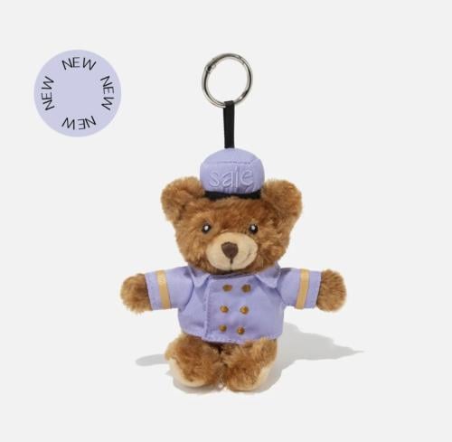Saie THE BELLHOP BEAR KEYCHAIN