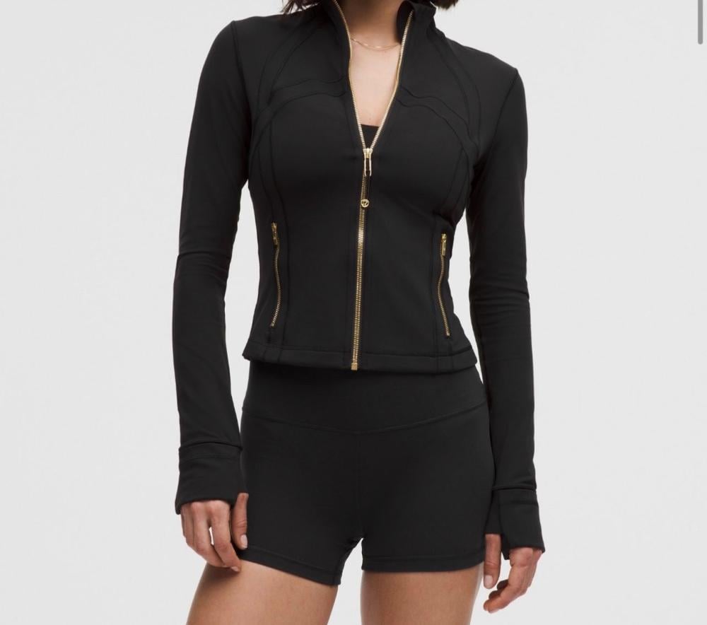 Lululemon define cropped jacket
