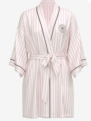 Vs sattin short robe
