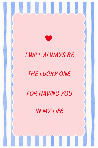 Gift card lucky one