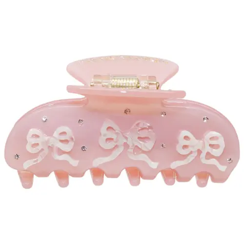 Emi Jay Sweetheart Hair Claw Clip in Pink Pixie