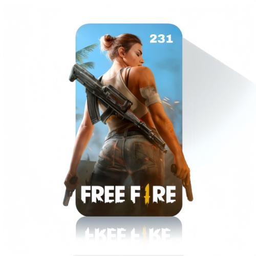 فري فاير 231 جوهرة