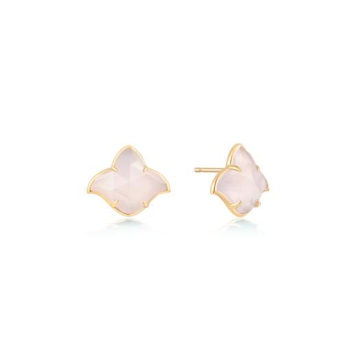 Sukoon | Rose Quartz Earrings