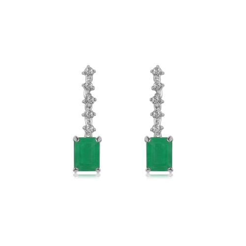 Gemstones | Emerald Earring