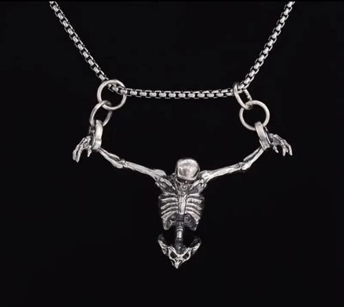 Skeleton necklace