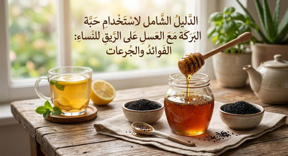 الدليل الشامل لاستخدام حبة البركة مع العسل على الريق للنساء: الفوائد و
