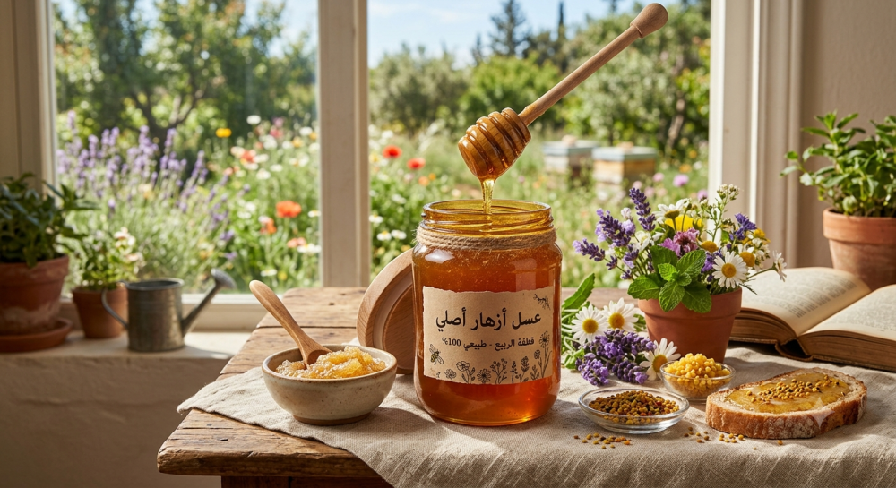 عسل الأزهار الأصلي: كيف تميزه عن الأنواع الأخرى وما هي خصائصه الفريدة؟