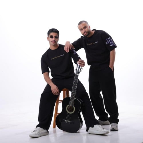 تيشيرت اسود Over Size