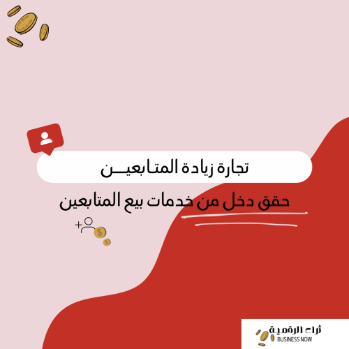 تجارة زيادة المتابعين و اللايكات