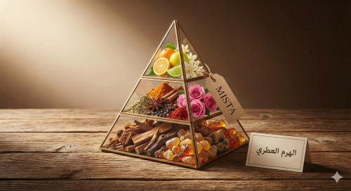 تعرف على الهرم العطري (Perfume Pyramid) : دليل المبتدئين لفهم تركيب العطور