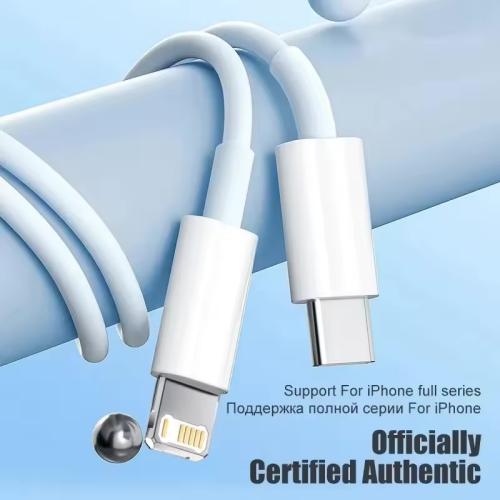 20 واط PD USB إلى الإضاءة USB C إلى الإضاءة كابل ش...