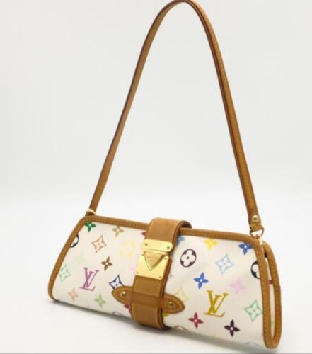 Louis Vuitton Shirley shoulder bag, multi-white