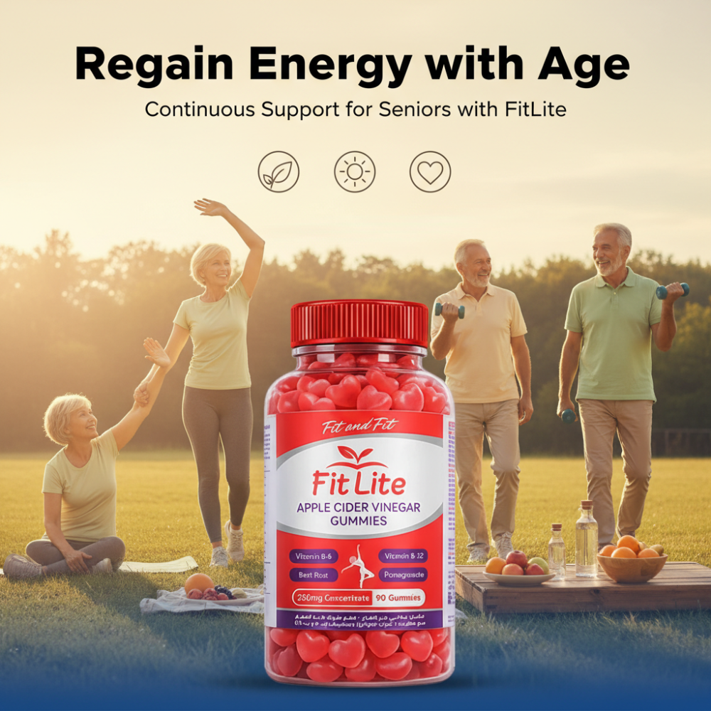 فقدان النشاط مع التقدم بالعمر | مكمل غذائي لكبار السن – فيت لايت