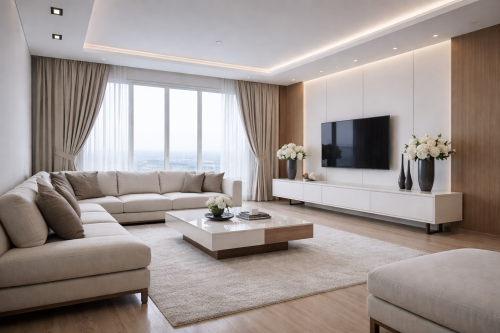 تصميم داخلي - شقة سكنية