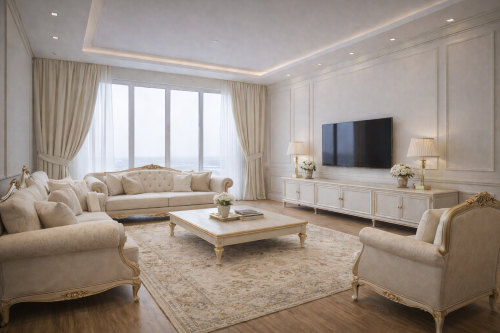 تصميم داخلي - شقة سكنية