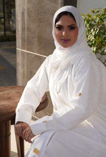 عباية الحج والعمرة بخامة من قماش الزبدة البارد بجي...