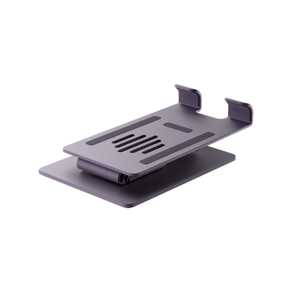 موماكس حامل جوال و تابلت قابل للدوران 360 درجة مصنوع من الألومنيوم - بنفسجي