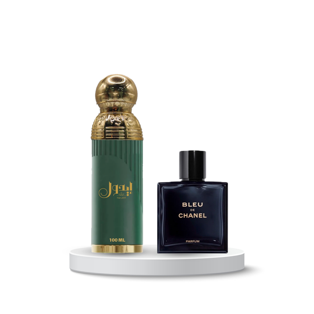 مستوحى من عطر 140 -بلو شانيل100مل