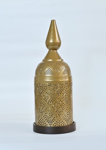 اسطوانة نحاس كوليكشن مغربي _ذهبي وسط